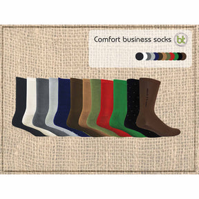 bamboo comfort business sock