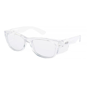 safe style classics clear frame with clear lens