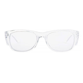 safe style classics clear frame with clear lens