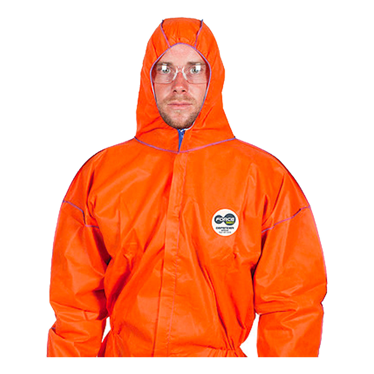 orange coverall disposable defender
