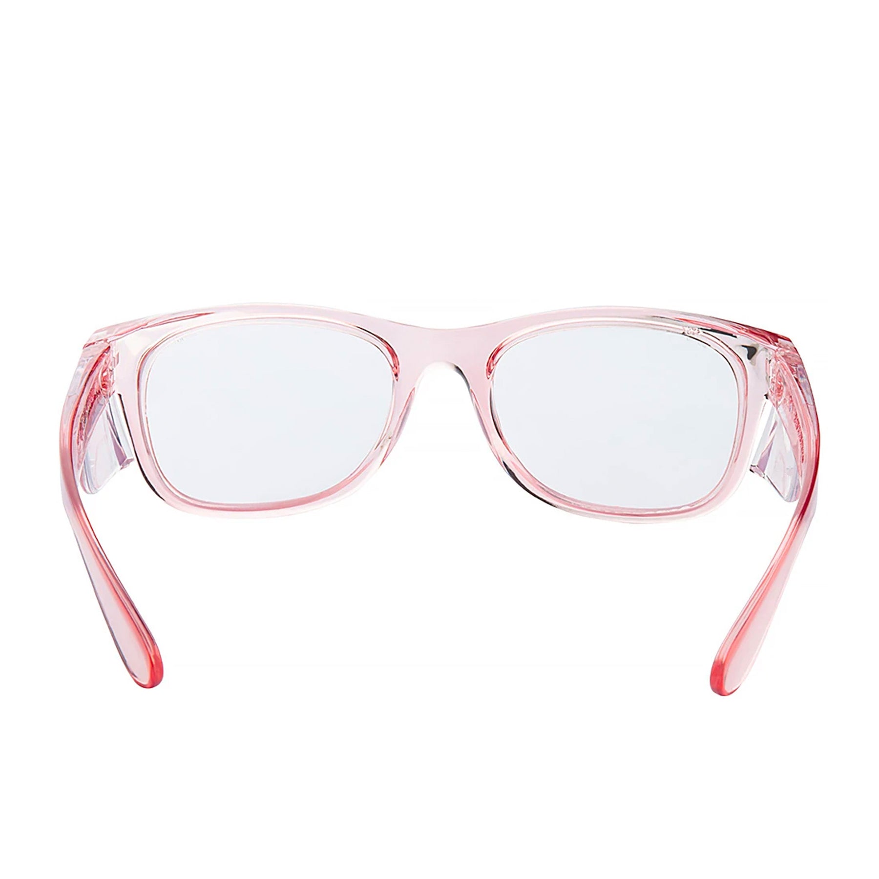 safestyle classics pink frame with clear uv400 lens