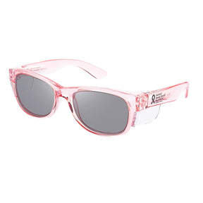 safestyle classics pink frame with polarised uv400 lens
