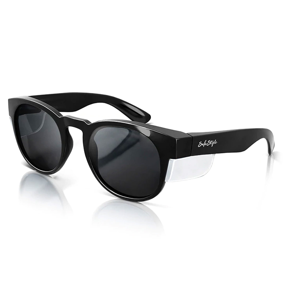 safestyle cruisers black frame polarised uv400 lens glasses