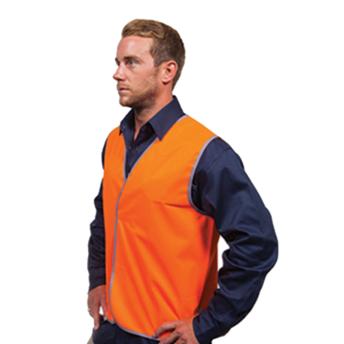 safety vest in orange