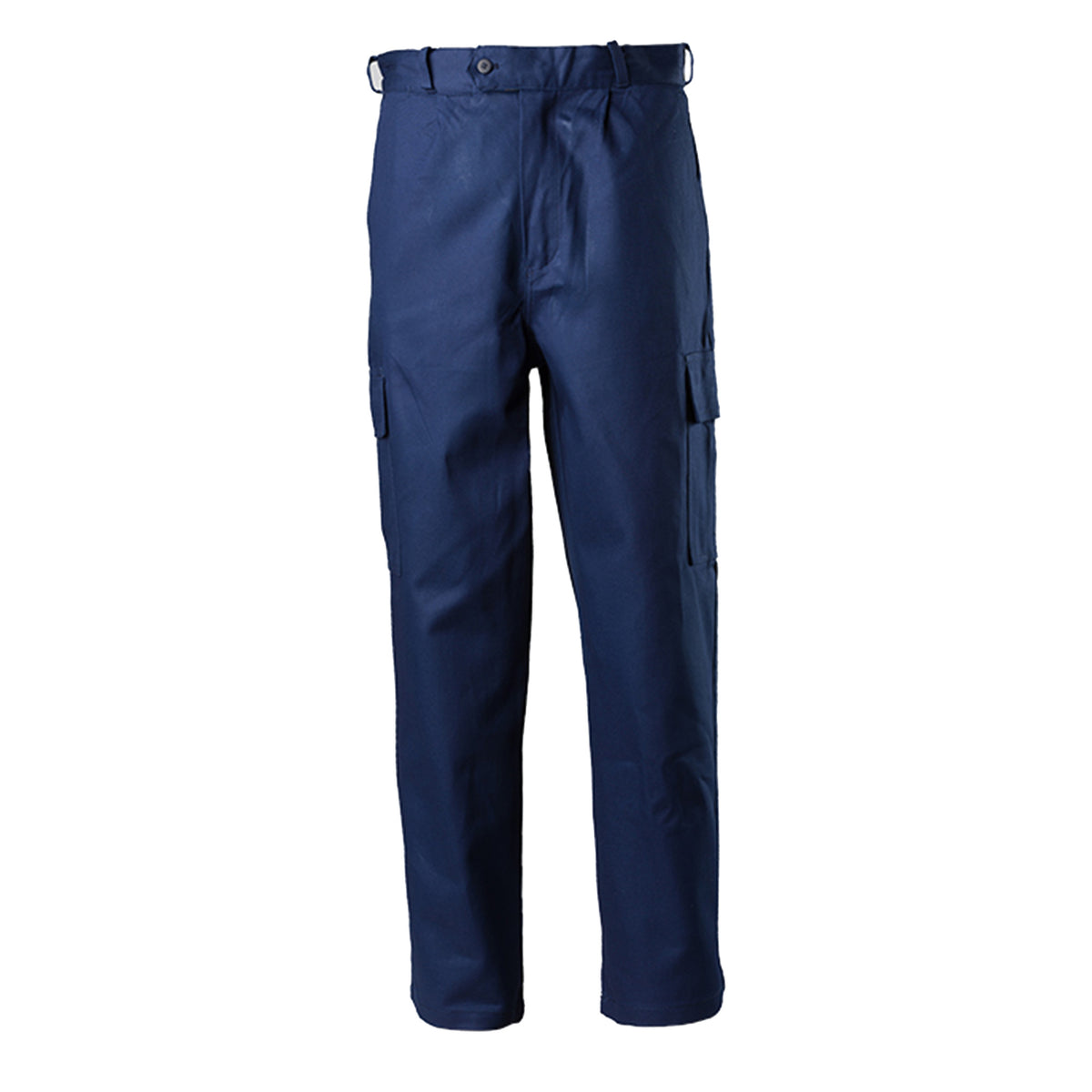 navy heavy weight cotton cargo pant