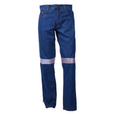 tru workwear denim jeans with tape