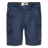 navy elwd womens utility shorts