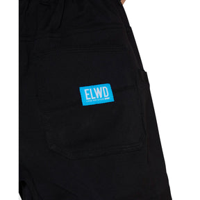 elwd womens elastic light short in black