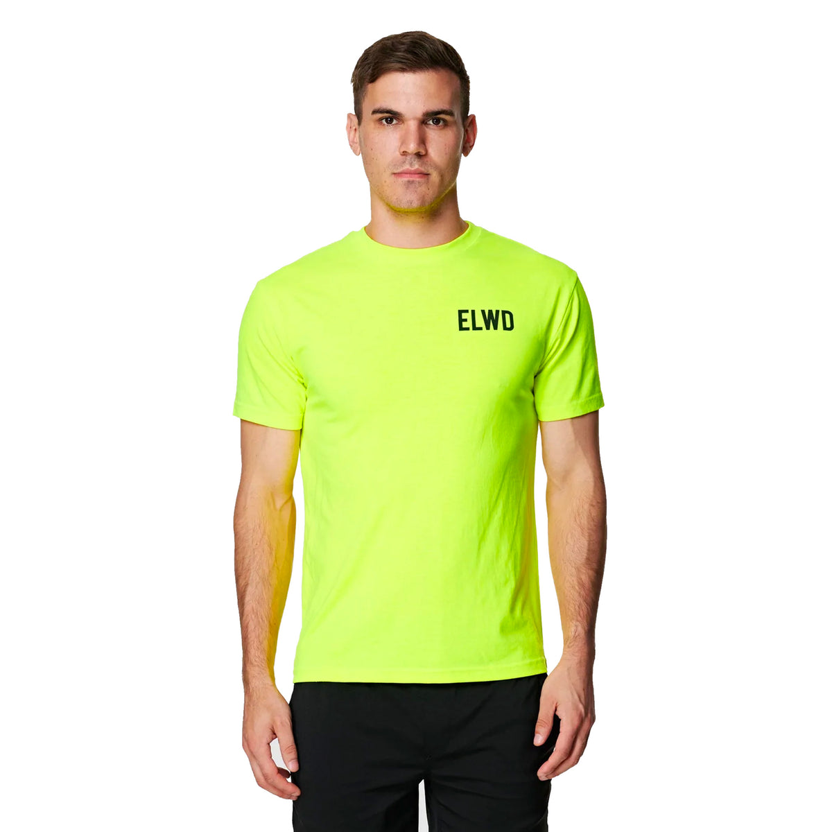 elwd hi vis yellow tee