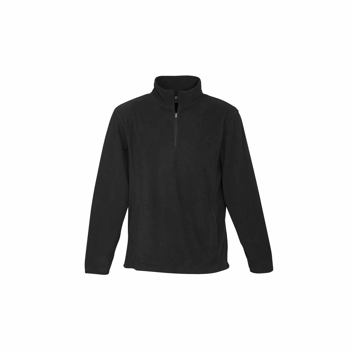 black half zip pullover