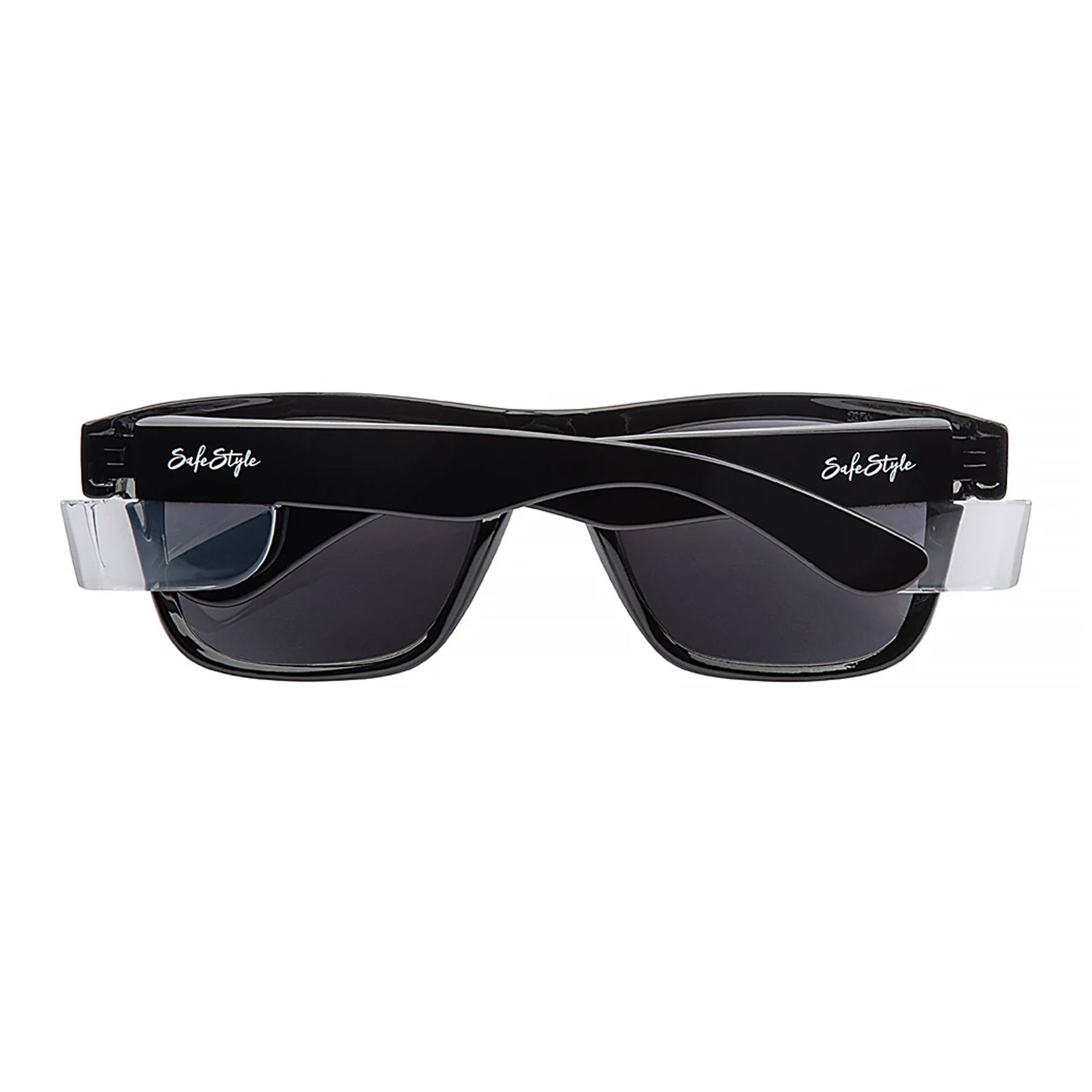 safe style fusions black frame glasses with polarised lens
