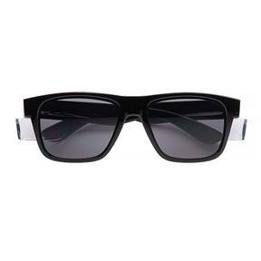 safe style fusions black frame glasses with tinted lens