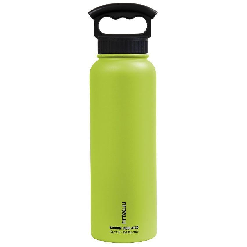 Fifty Fifty FDW200 1.1L Insulated Drinking Bottle - Lime Green