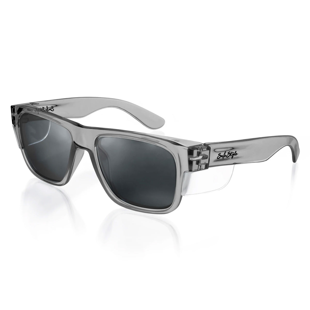 safestyle fusions graphite frame safety glasses with polarised uv400 lens