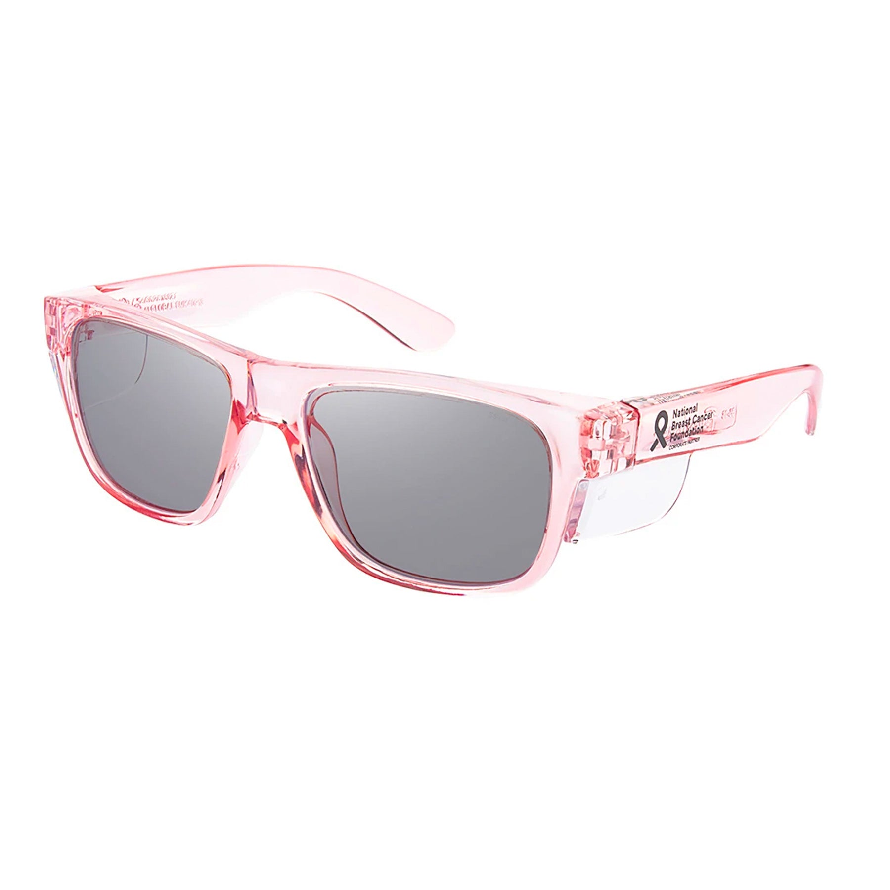 safestyle fusions pink frame with tinted uv400 lens