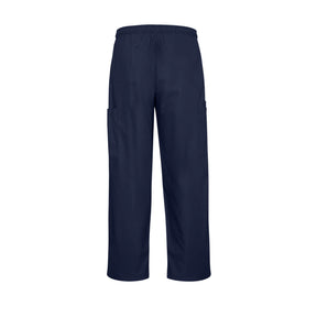 biz collection unisex classic scrubs cargo pant in navy