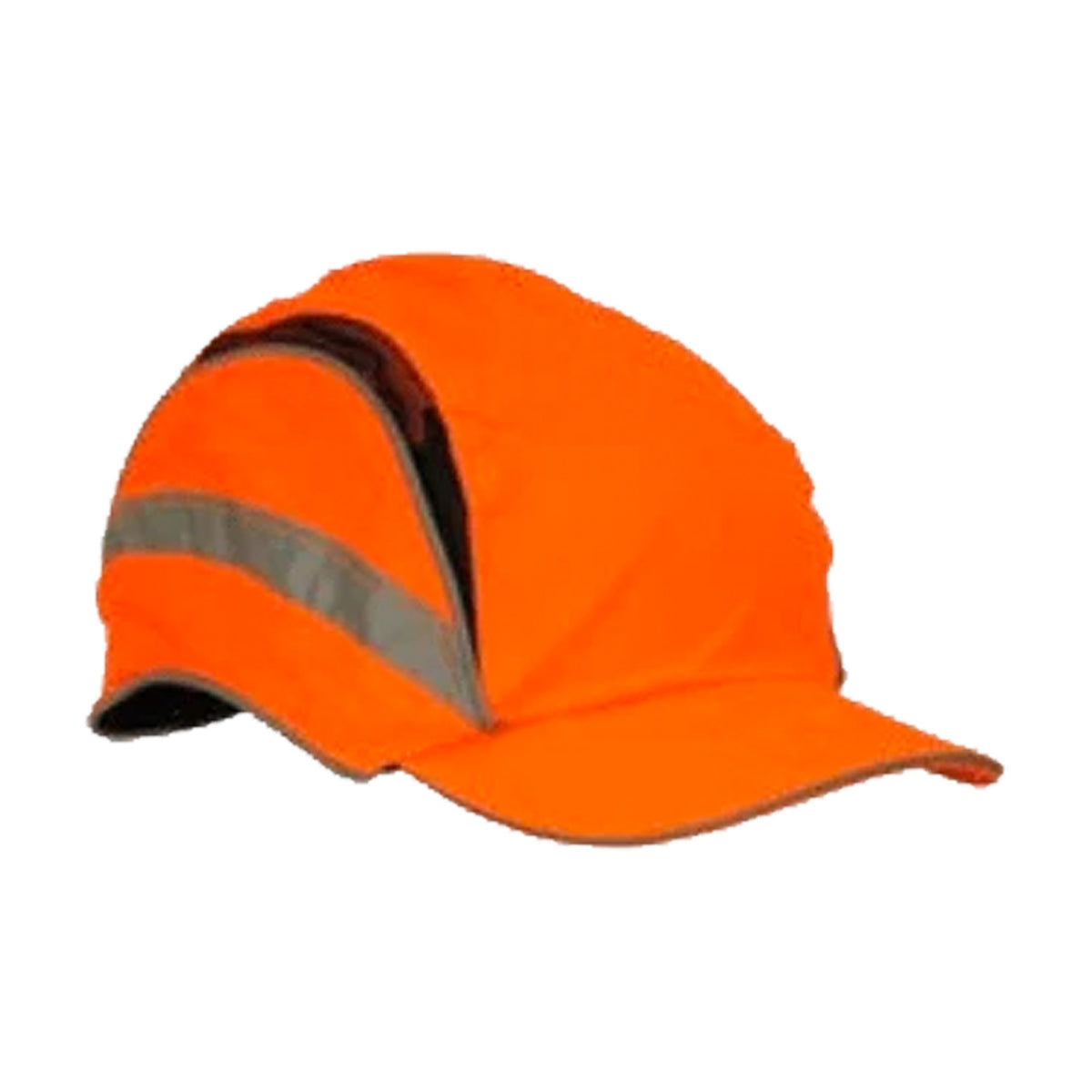 classic reduced peak base bump cap 3 in hi vis orange