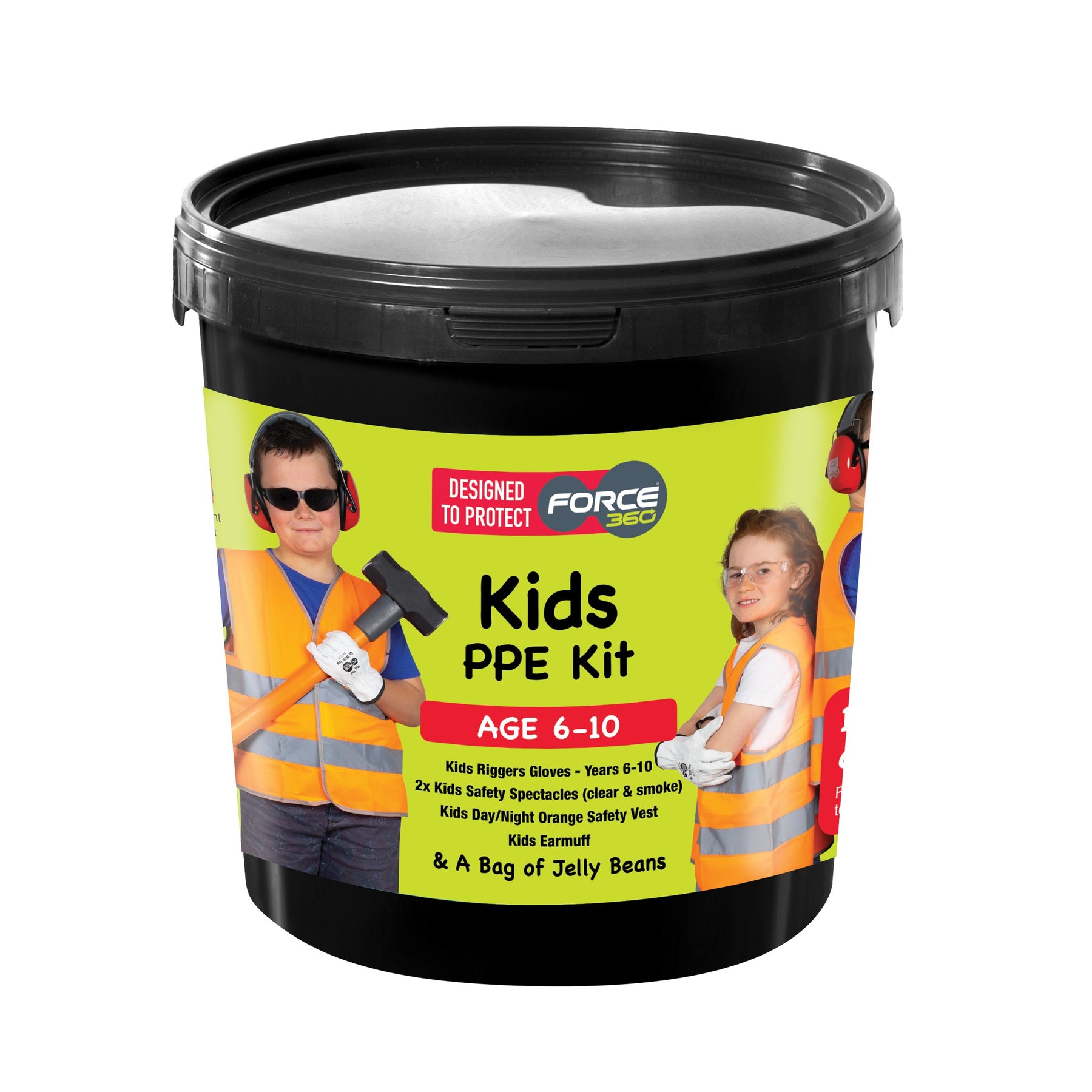 force360 kids ppe kit for ages 6 to 10