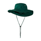 wide brim hat in green