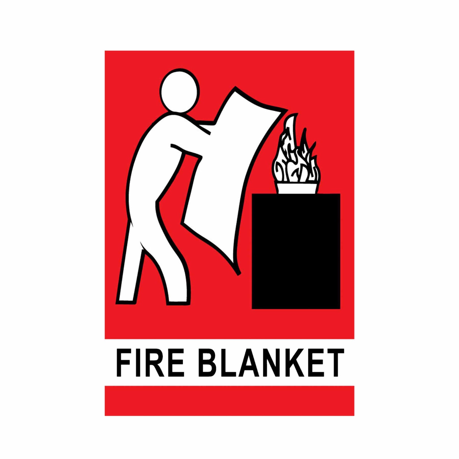 FIRE BLANKET - LOCATION SIGN - MFSB