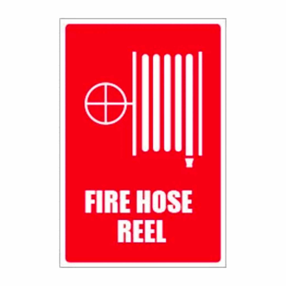 MEGAFIRE FIRE HOSE REEL SIGN MFSHRS