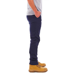 tradie mens flex basic pant in navy