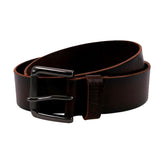 tradie leather belt in brown