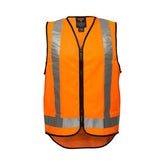 orange day night cross back vest