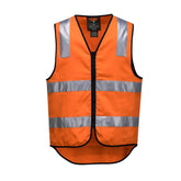 orange cotton vest