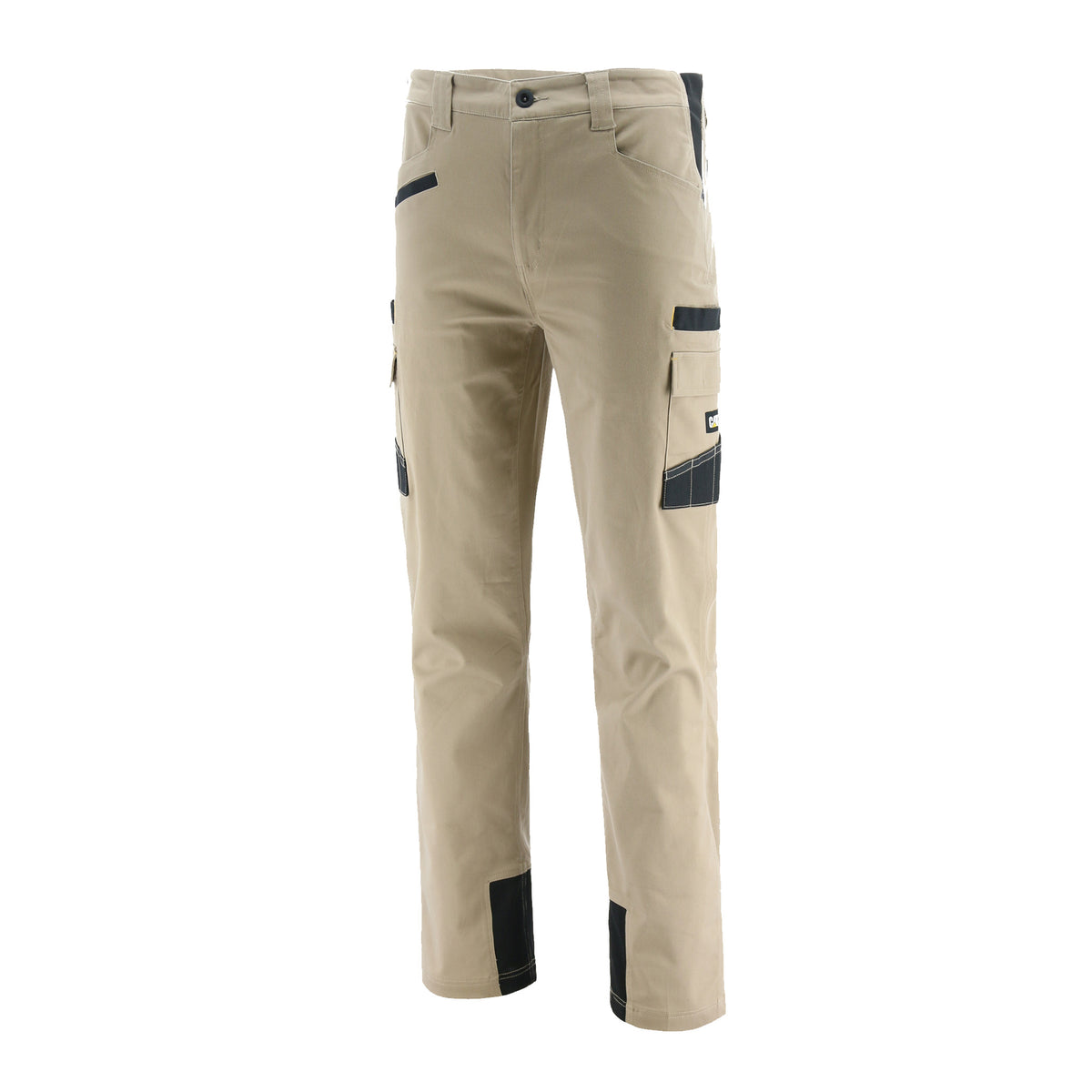 cat workwear elite operator pant in khaki