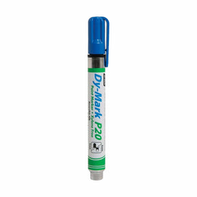 blue dymark paint marker