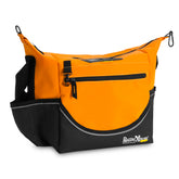 rugged xtremes insulated orange pvc crib bag 