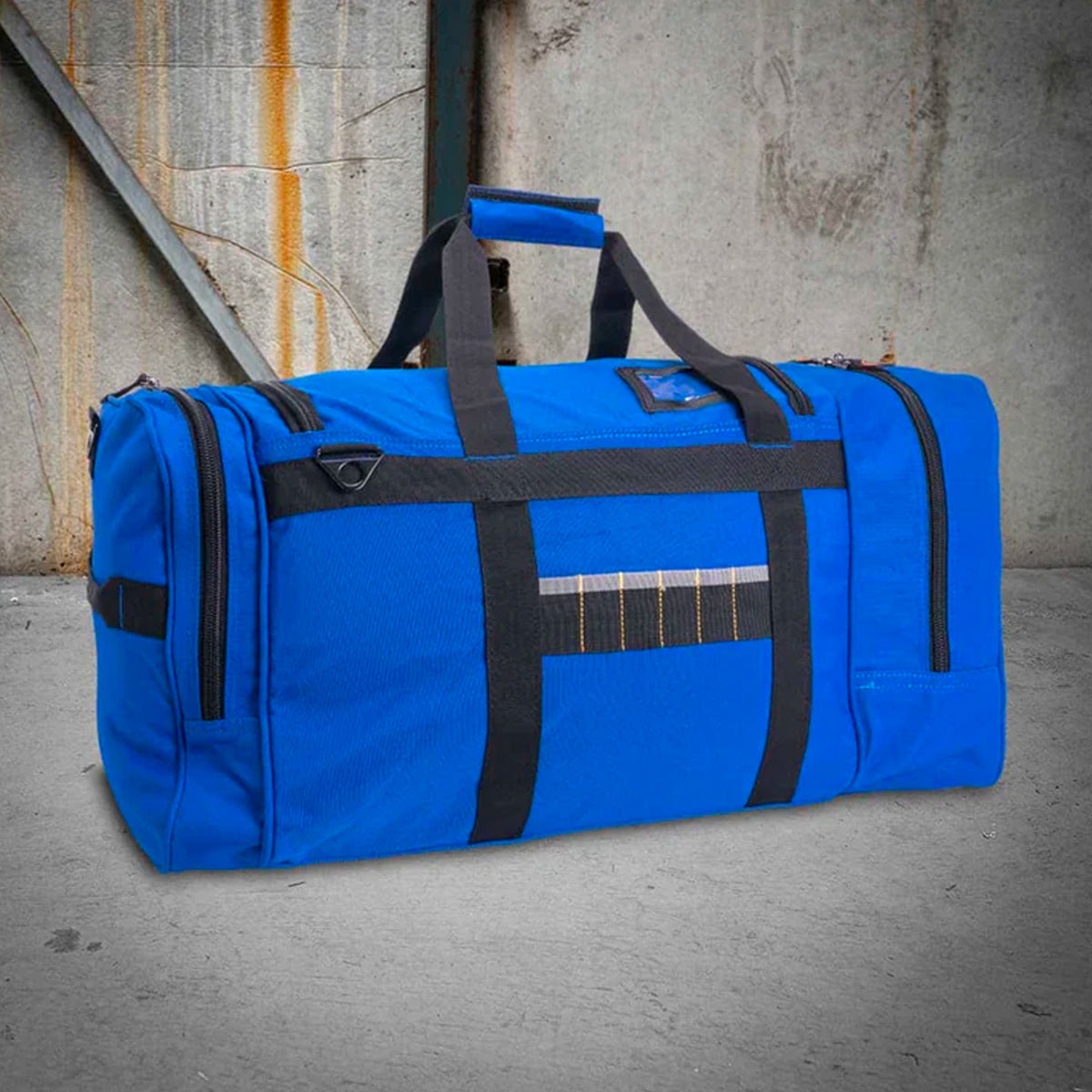 rugged xtremes ppe blue canvas kit bag