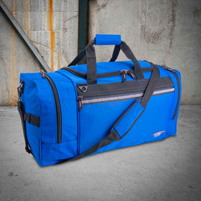 rugged xtremes ppe blue canvas kit bag