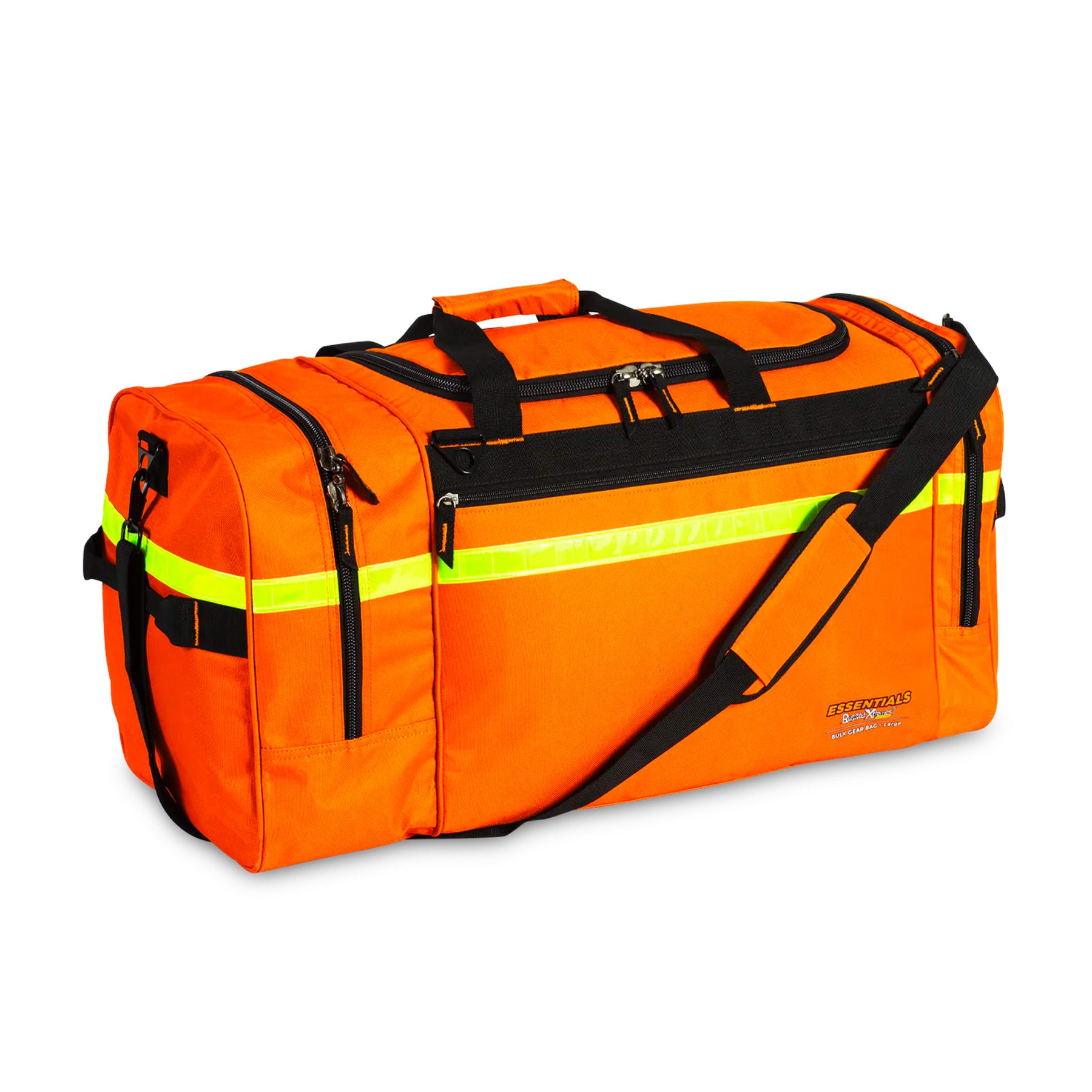 rugged xtremes hi vis orange ppe canvas kit bag