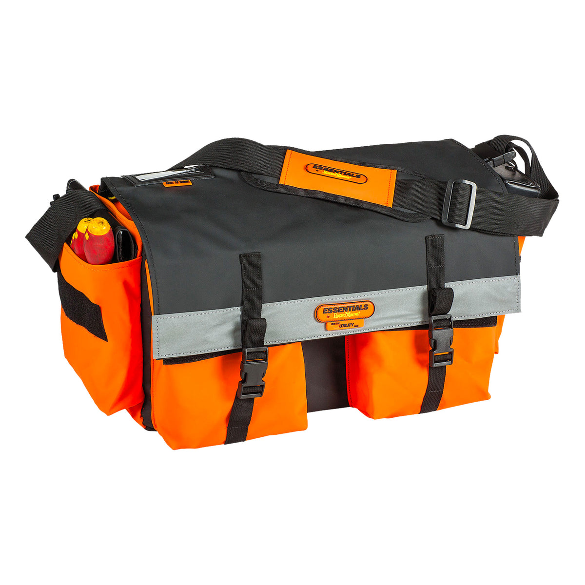 orange/black utility tool bag
