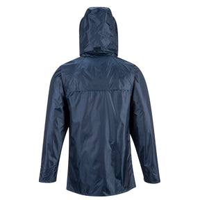 prime mover classic rain jacket in navy