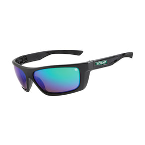 scope optics flash safety glasses with jade mirror lens