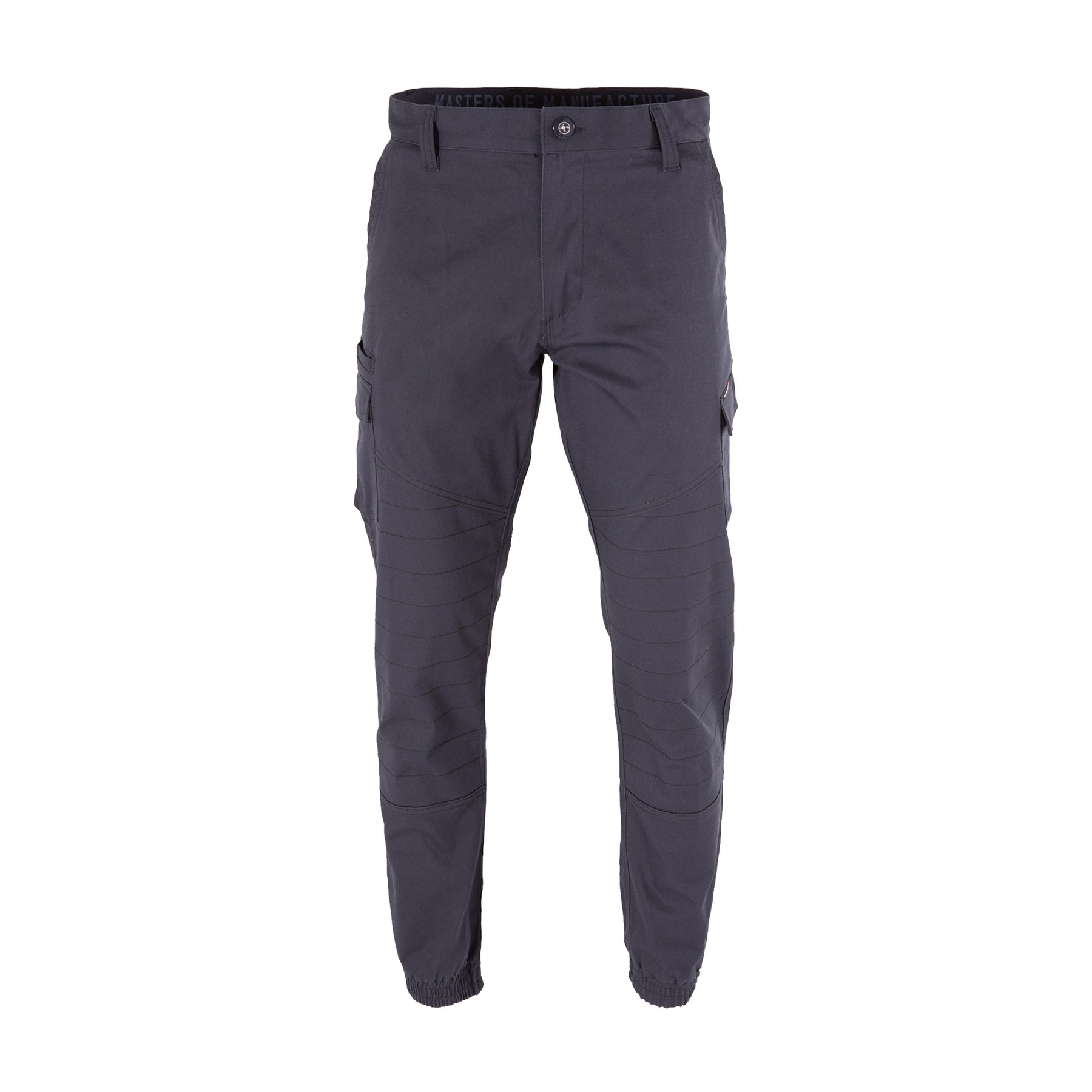 unit workwear surge cuffed work pant in navy