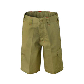 kids khaki cargo shorts