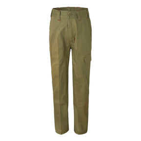 kids khaki cargo trousers