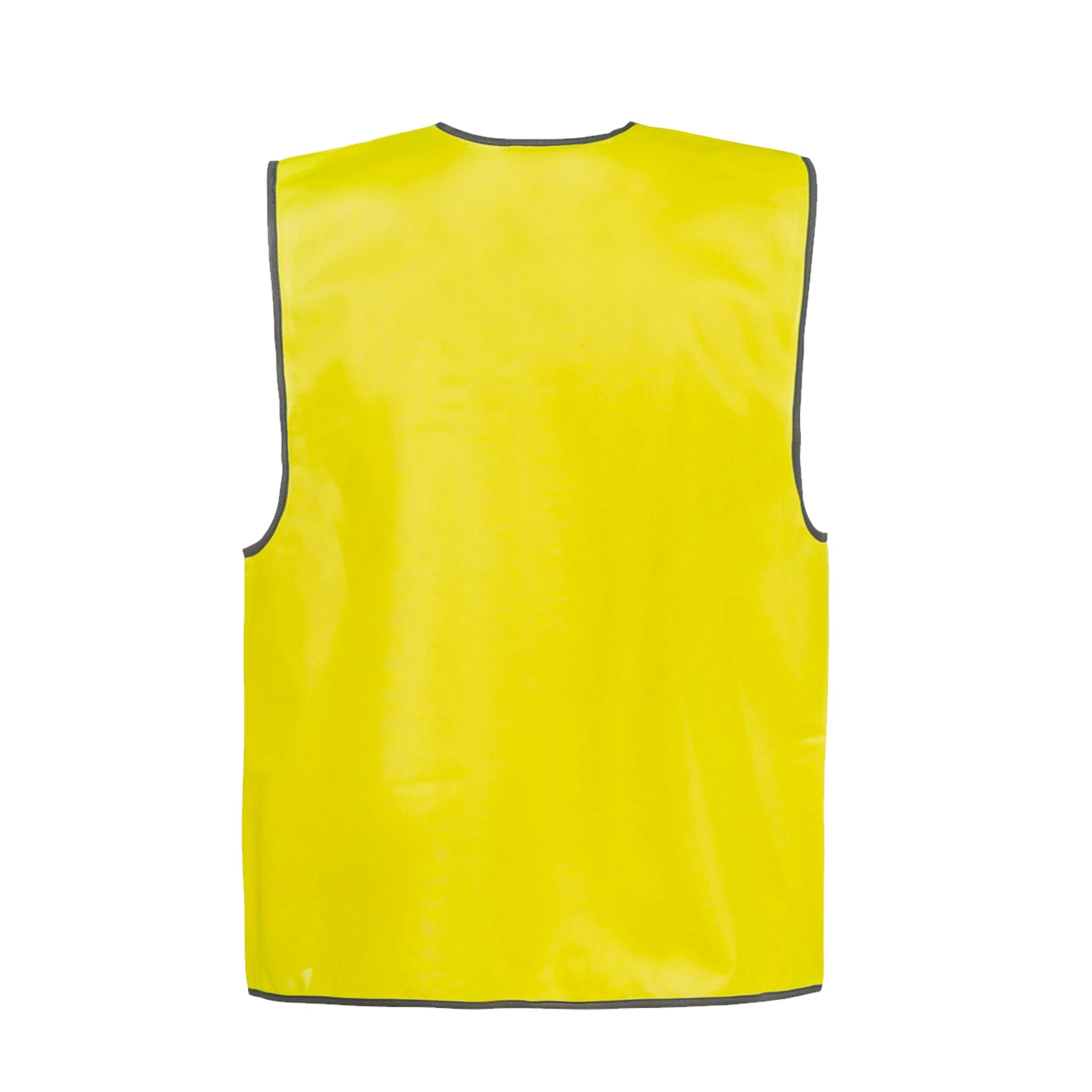hi vis safety vest in yellow