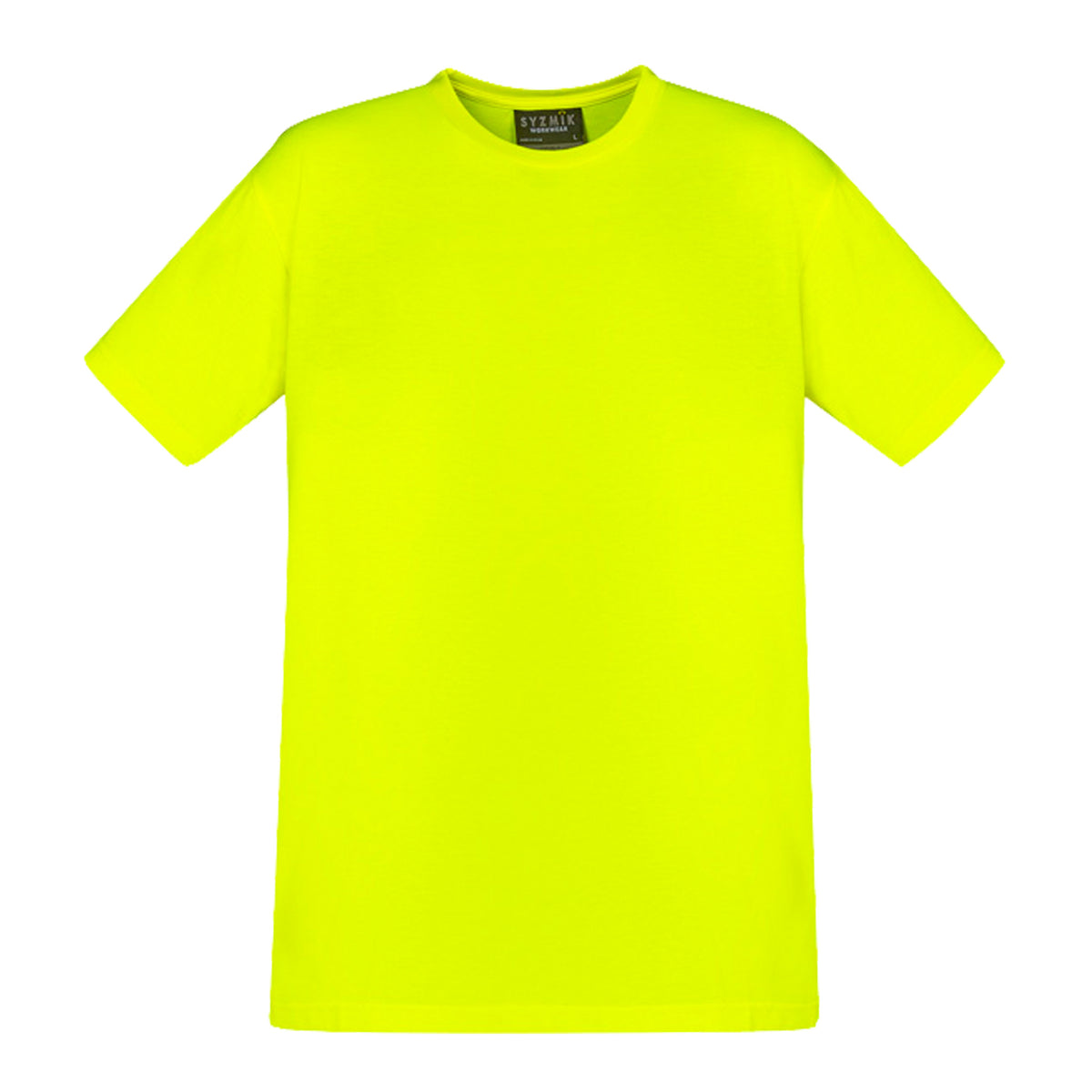 syzmik hi vis tee shirt in yellow