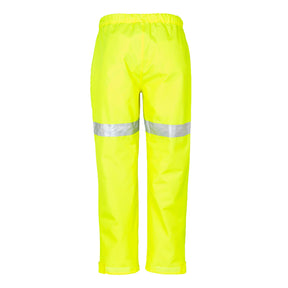 syzmik back of taped storm pant in yellow