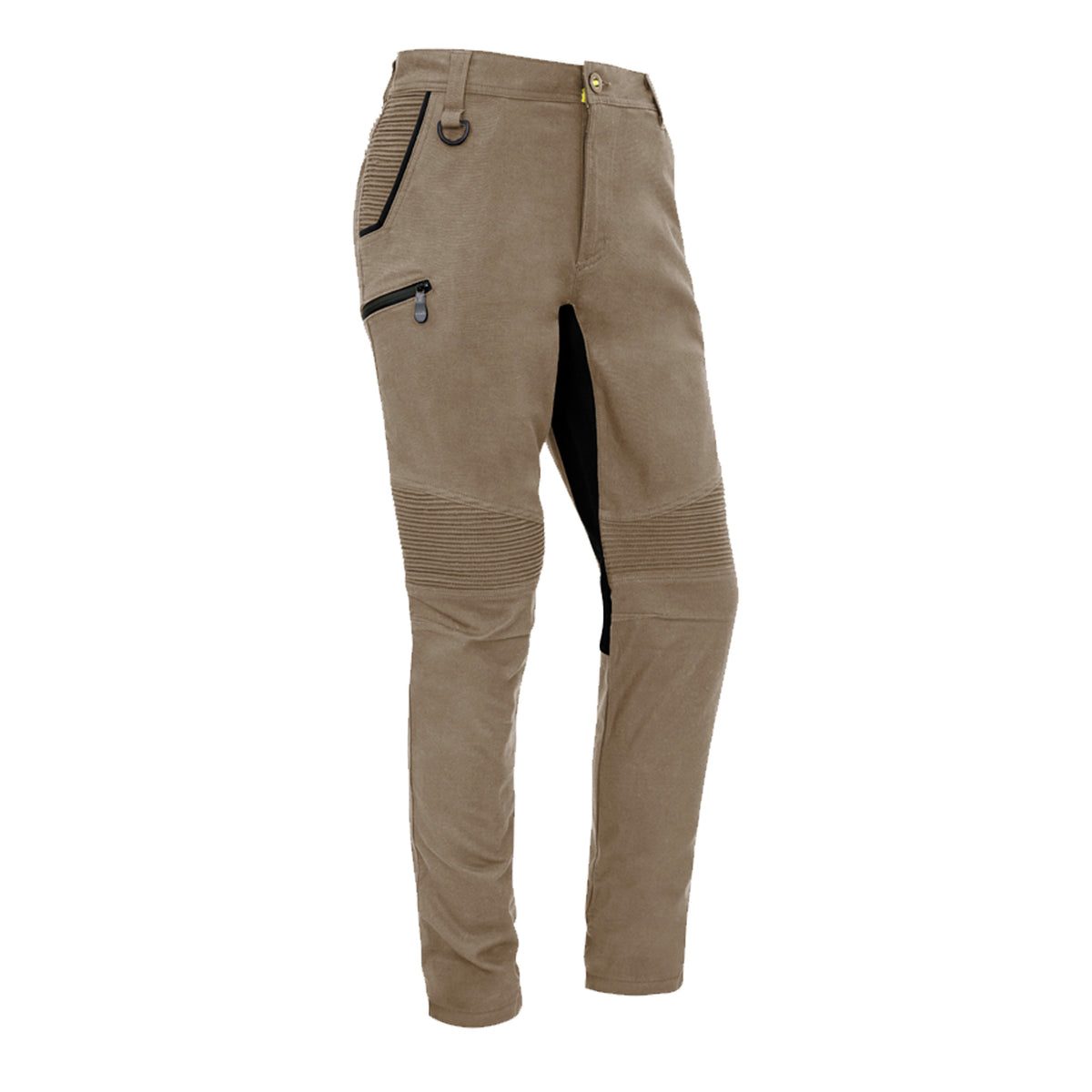 streetworx stretch pant non cuffed in khaki