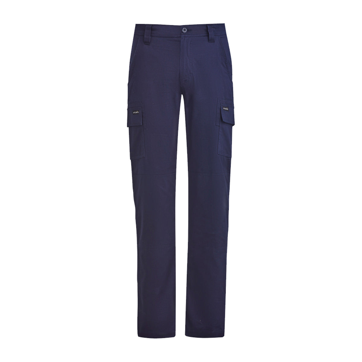 lightweight drill cargo pant in navy