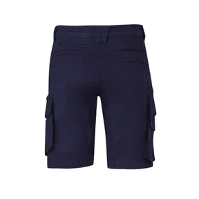 mens streetworx curved cargo short in navy
