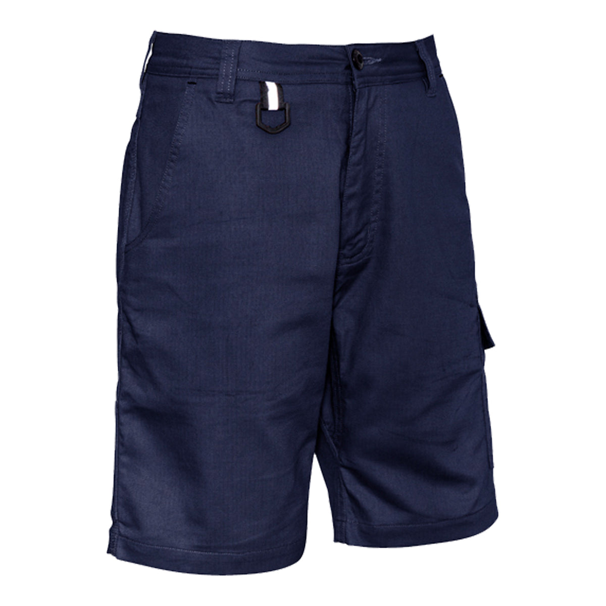 syzmik rugged vented short in navy