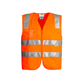 HI VIS FULL ZIP VEST - ZV998