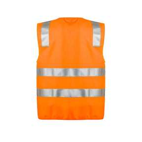 HI VIS FULL ZIP VEST - ZV998